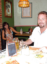 Super sexy long leg milf get her pussy rammed hard after a day at the beach and pizza restaurant