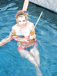 Lexi Belle gets a job with the Madisons the only job is to keep them cumming.